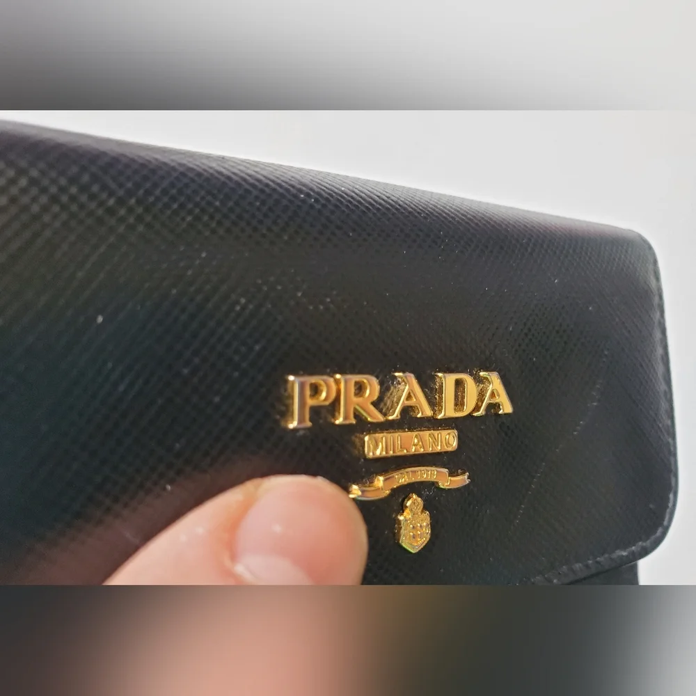 Prada Women's Saffiano Leather Key Holder - Picture 9 of 13